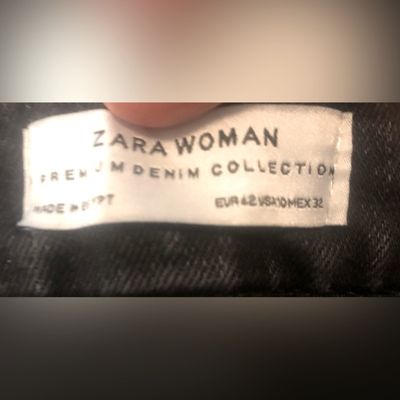 Woman’s Black Zara Jeans - size 10 - Picture 12 of 12